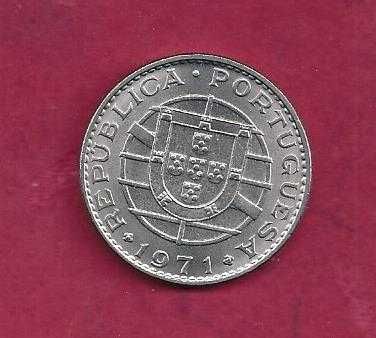 SÃO TOMÉ E Pincipe EX-colonia 20$ Escudos 1971 Soberba