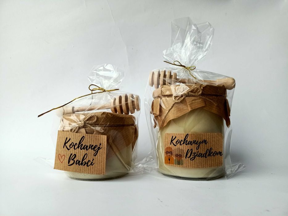 upominek imieniny miód prezent smakowy 240ml logo