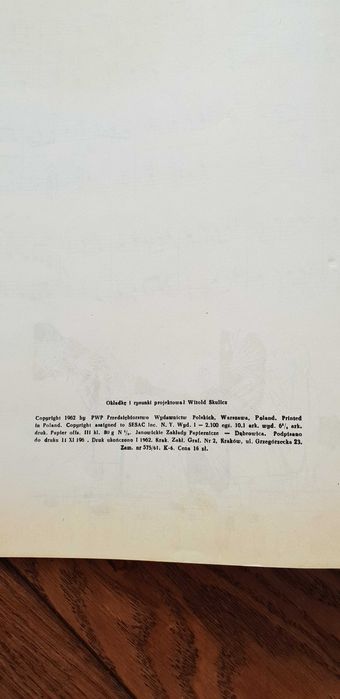 Zestaw nut rok 1962 "Melodie Stanisława Moniuszki" W. Rudziński