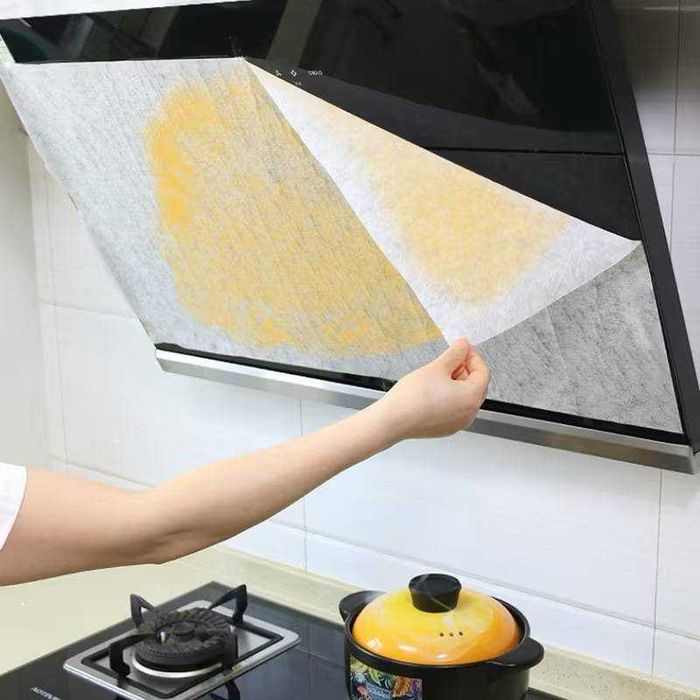 Паперовий фільтр для кухонної витяжки 43×45 см, універсальний жиропоглинаючий фільтр