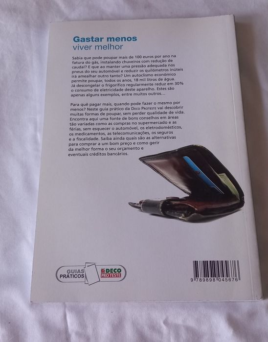 Livro Gastar menos, viver melhor 5€