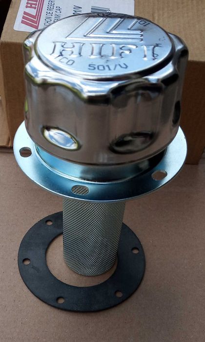 Wlew z sitkiem i korkiem