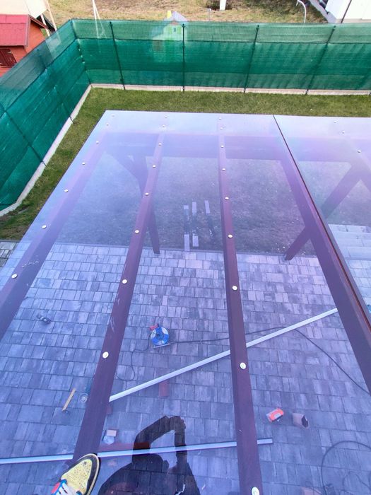 PROMOCJA! Poliwęglan lity 6mm 2UV szary/SKY GRIGGIO 205x400, 450