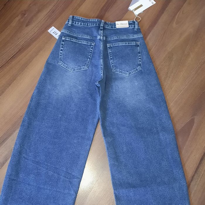 balony, firma Re-dress w cudownym odcieniu jeansu rozmiar S/36 nowe