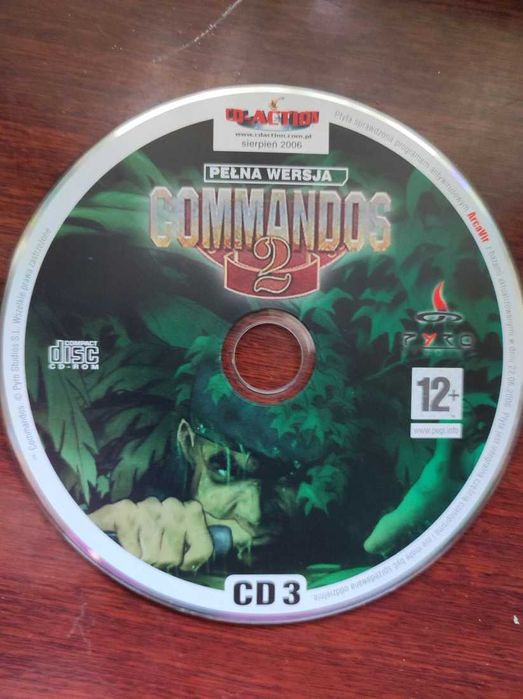 Commandos 2 Ludzie odwagi Chaos Legion 2006 gra cd action