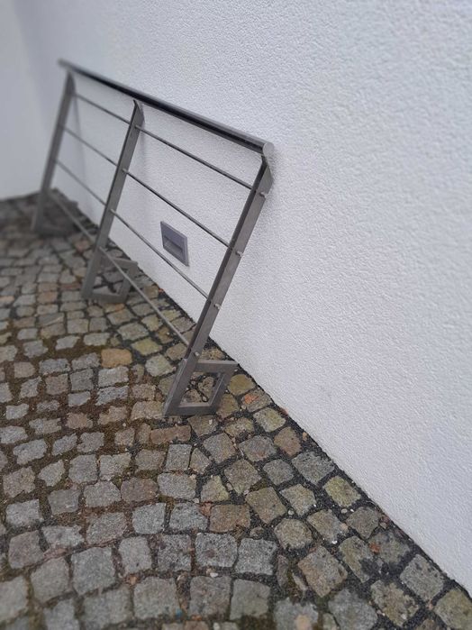 Balustrada niklowana