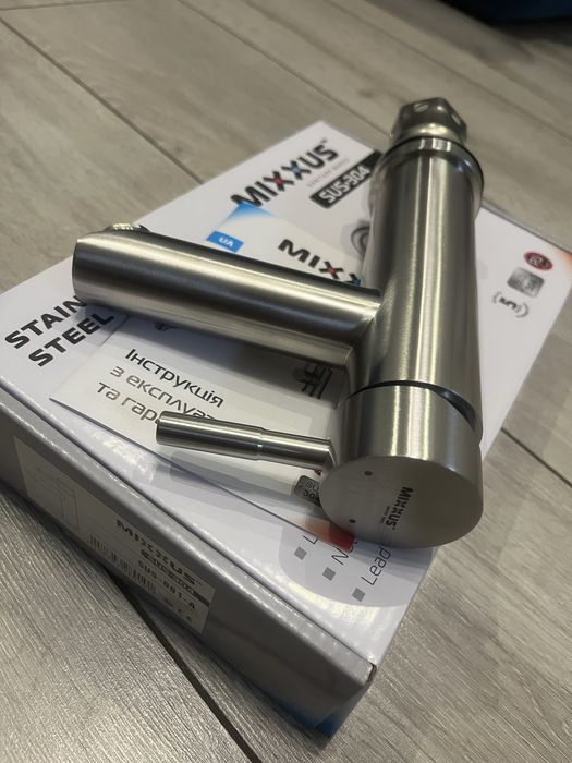 Mixxus (SUS304) | Одноважільний змішувач для умивальника | нержавійка