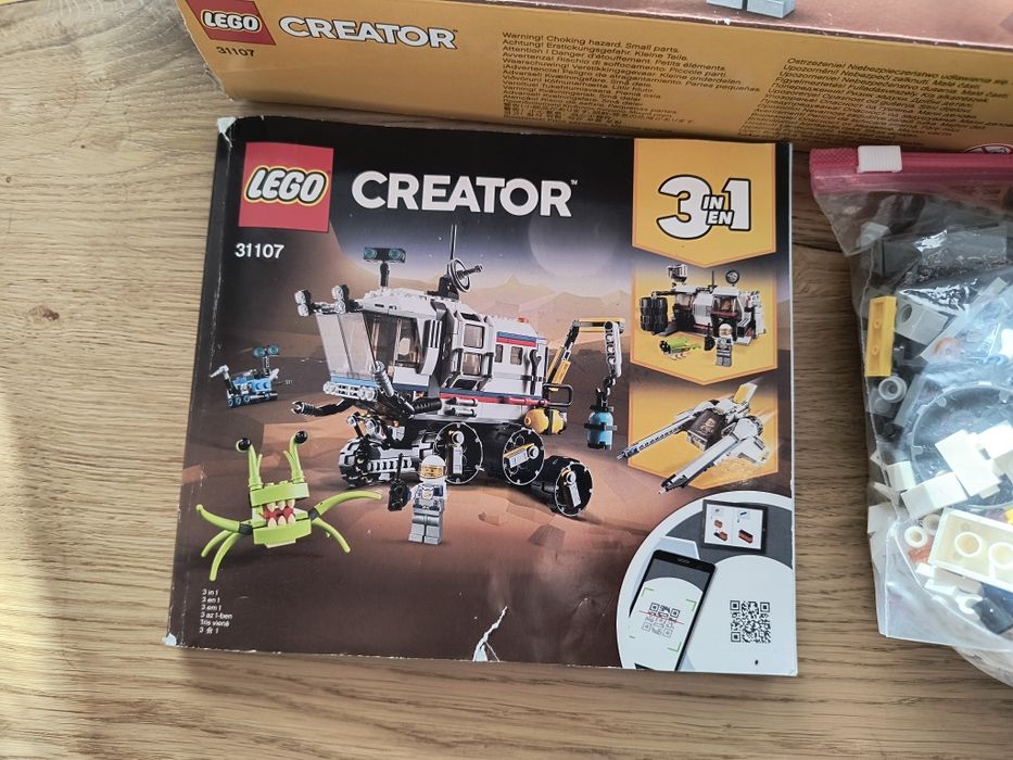 LEGO creator 31107 łazik kosmiczny
