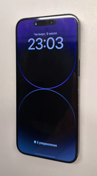 IPHONE 15 pro max Niebieski tytan bateria 88%