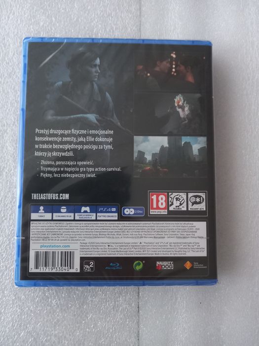 The last of us part 2 PS4 folia