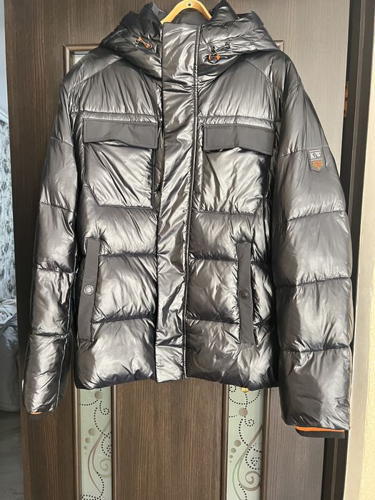 Пуховик з штучного хутра