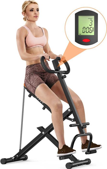 Maszyna fitness Dskeuzeew Total Crunch, Rider Machine trenażer brzucha Ab Booster  udźwig do 120 kg
