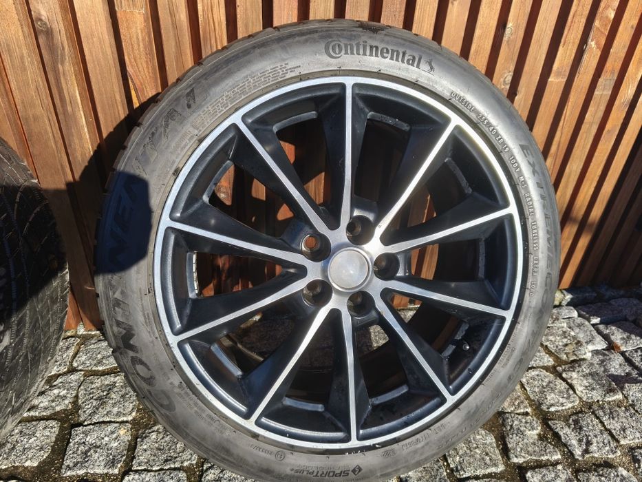 Jantes 19 5×114.3 Ford Mustang Nissan pneus 255/40R19
Possível envio