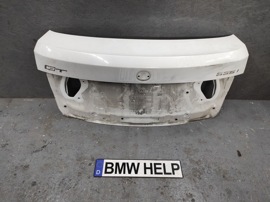 Крышка Багажник Ляда БМВ Ф07 GT 535 N55 B30 Разборка BMW HELP