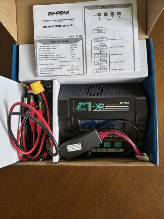 Profesjonalna Ładowarka Modelarska Vista Power C1-XR 100W