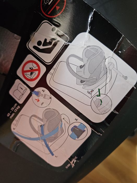 Fotelik samochodowy Cybex Aton Q i-size z bazą izofix