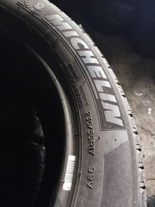 235.55.17 Michelin 4шт літо шини б/у склад Харків шиномонтаж 55 R17