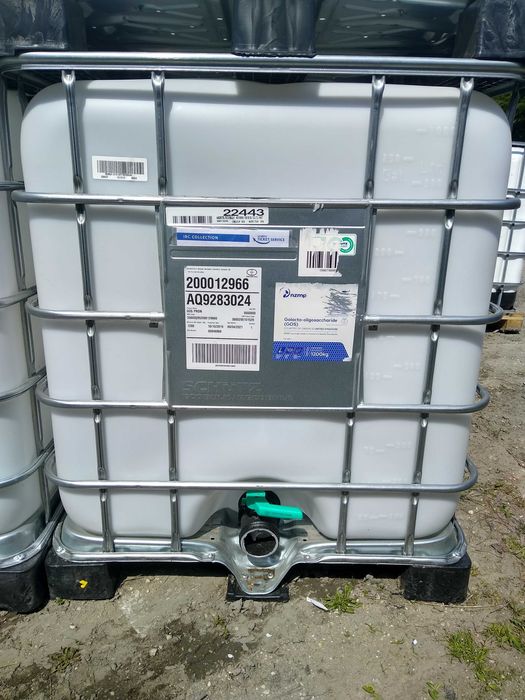 paletopojemniki 1000l, kontenery IBC,  po spożywce