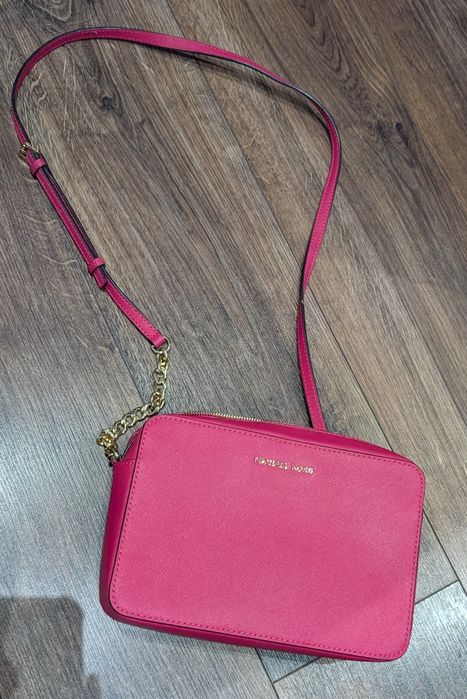 Torebka Michael Kors różowa fuksja Jet Set