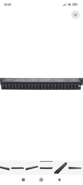 Patchbay Neutrik (3 unidades)