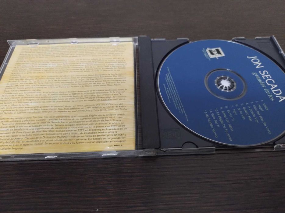CD Jon Secada Grandes Éxitos