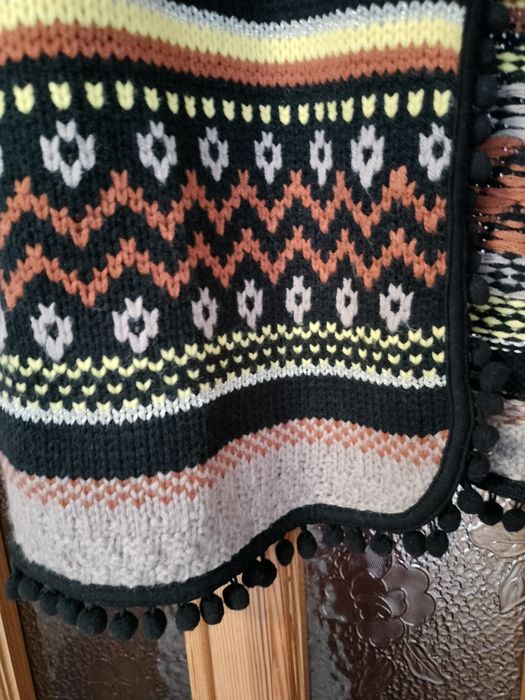 Cudny sweter,mega kolorystycznie,57 % wełny,Fighter,rozmiar XL