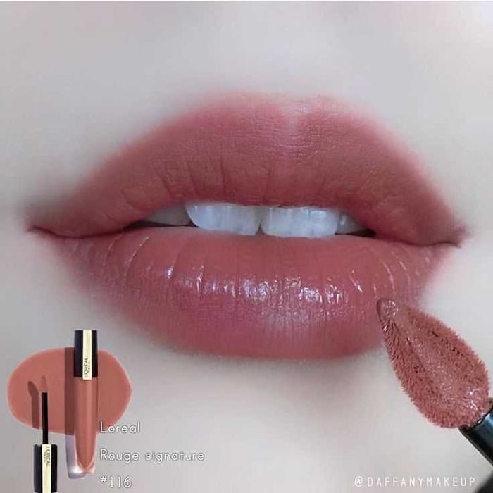 Batons L'Oreal Paris Rouge signature 116 "I Explore"
