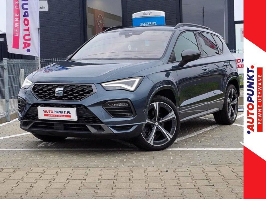 Seat Ateca FR DSG, 2021r. FV23% || FullLED || Vitrual || Martwe Pole || Kamera 3