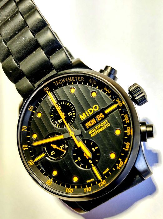 MIDO Multifort Chronograph - швейцарський механічний