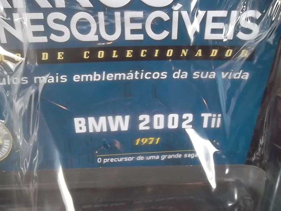 BMW 202 Tii de 1971 - Escala 1:24 - impecável, NOVO na embalagem