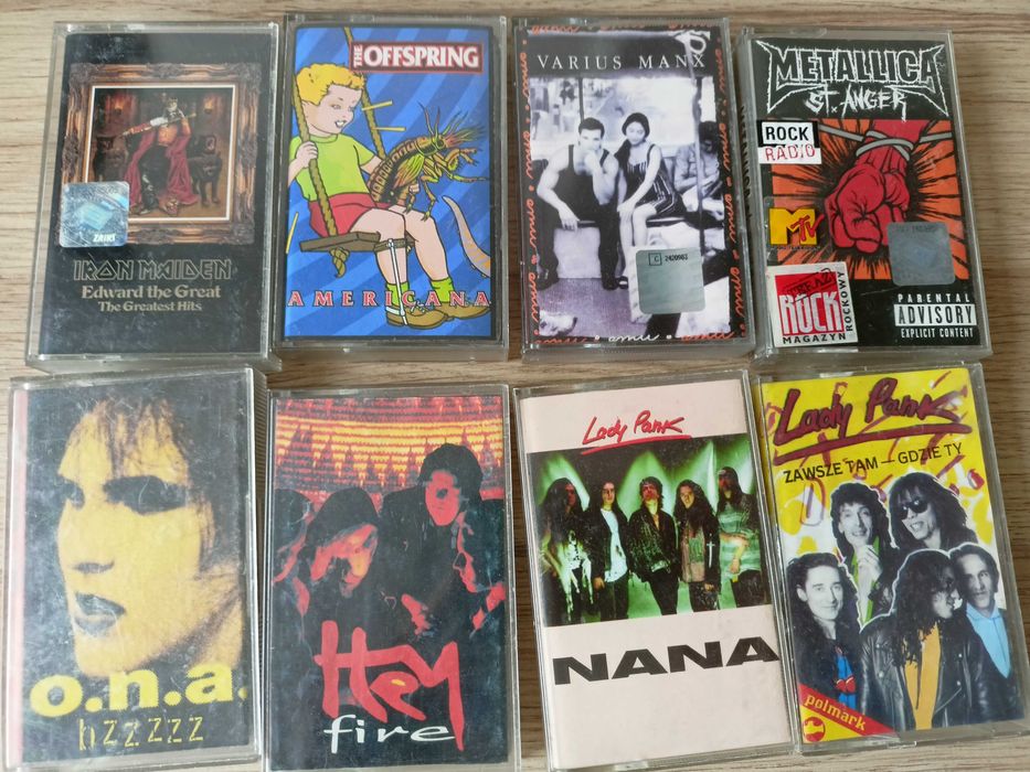 Kasety magnetofonowe kolekcja