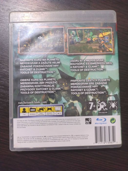 Ratchet & Clank: Quest for Booty PlayStation 3 (PS3) pudełkowa