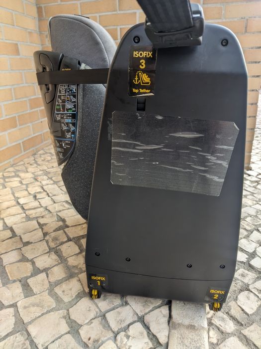 Cadeira Auto , com base rotativa, isofix, dos 0 aos 19 kg