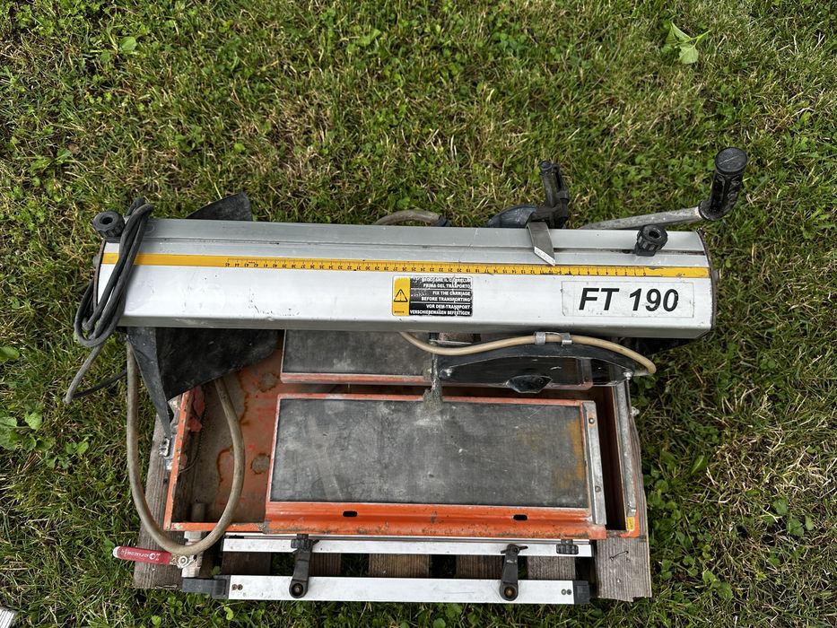 Przecinarka do płytek  glazury Gölz FT190 elektryczna mokro sucho