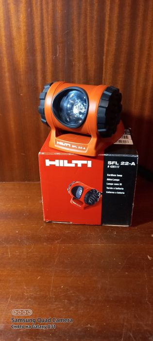 Hilti sfl 22  фонарь