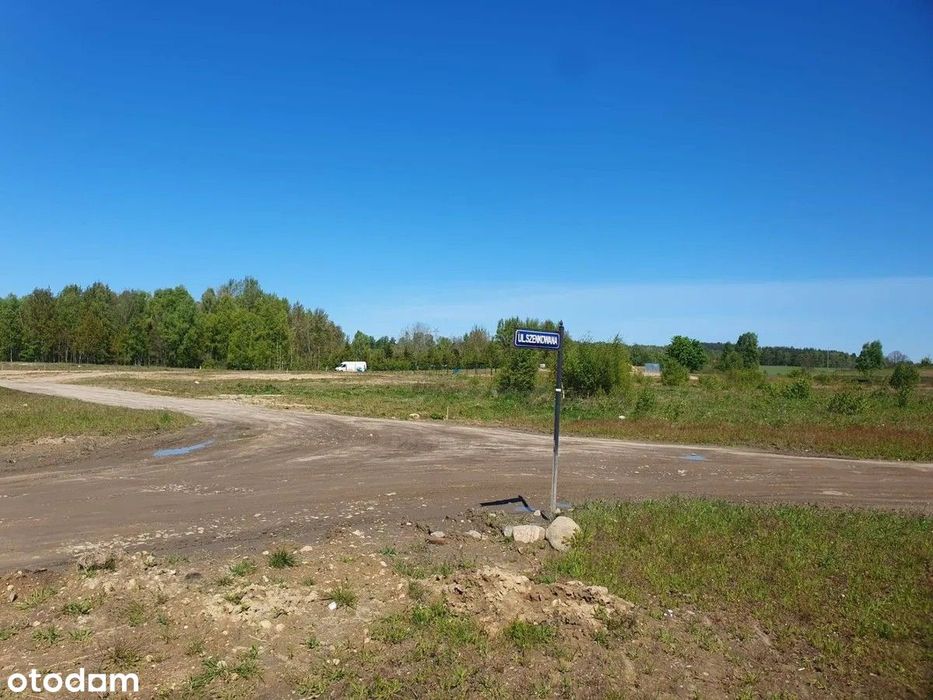 Działka budowlana 1000 m2 20 min. od Trójmiasta Szemud Donimierz