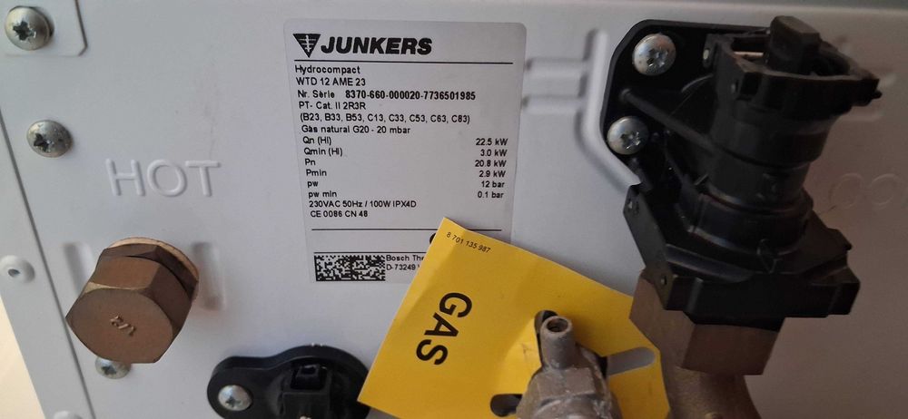 Esquentador - Junker  Hydrocompact WTD 12 AM1 E23