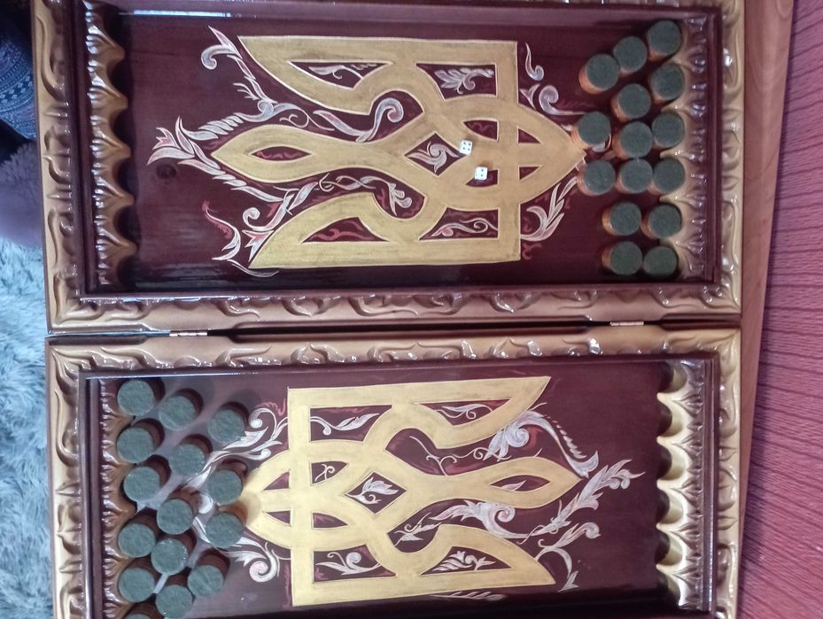 Нарди ручная работа