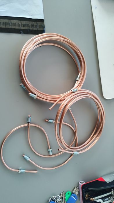 Гальмівні трубки на всі марки  авто, мідні гальмівні трубки, виготовле