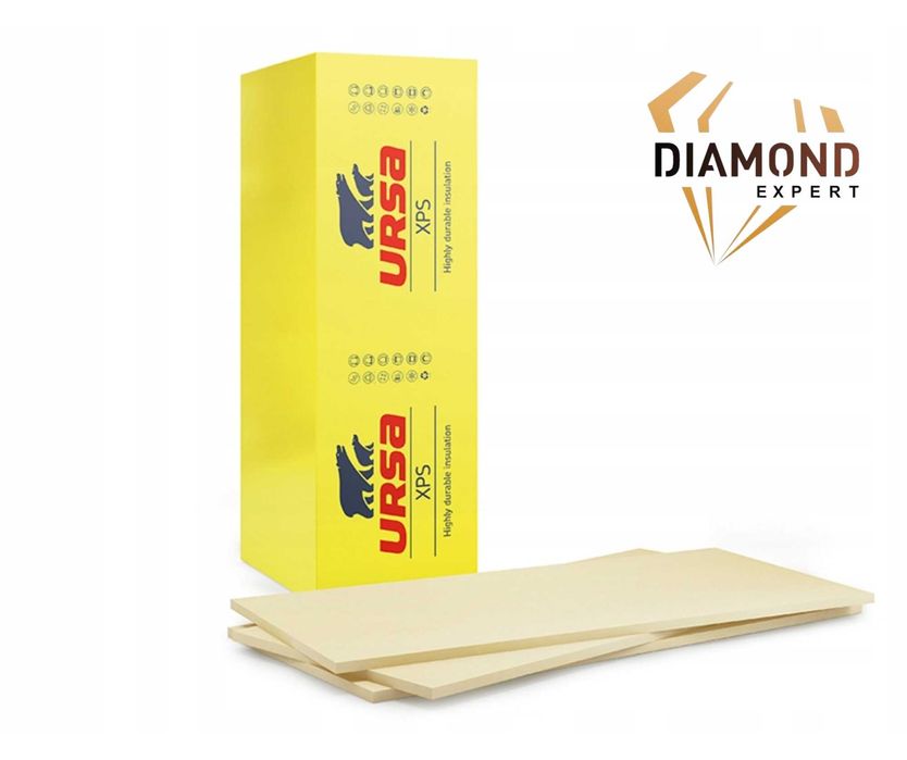 Styrodur XPS Ursa Twardy Styropian XPS na Fundamenty 5,8,10,12,15 cm