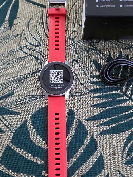 Amazfit GTR 42 Coral Red w super stanie