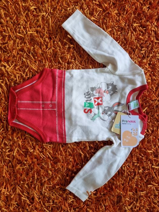 PORTES GRÁTIS - Body NOVO da PréNatal (9-12Meses)