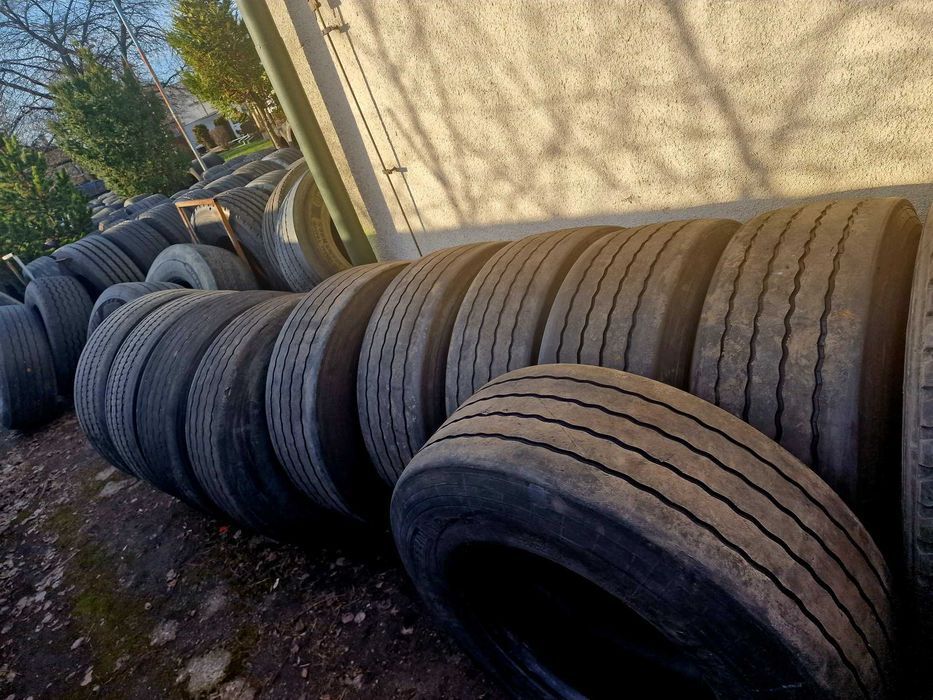 Opony 385/65R22.5 opona używane przyczepa naczepa duzy wybor
