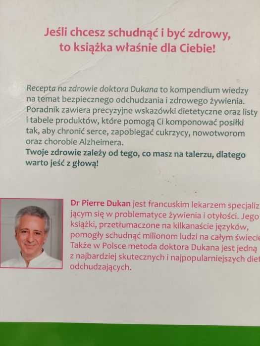 Recepta na zdrowie doktora Dukana