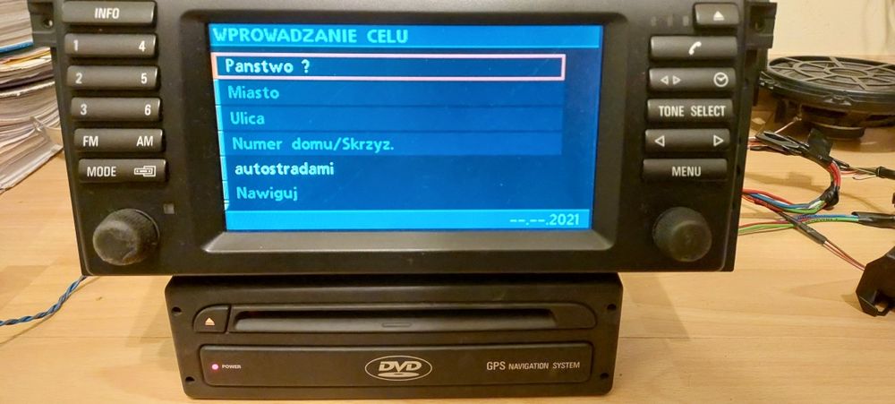 Czytnik navi MK4 DVD BMW nawigacji Map