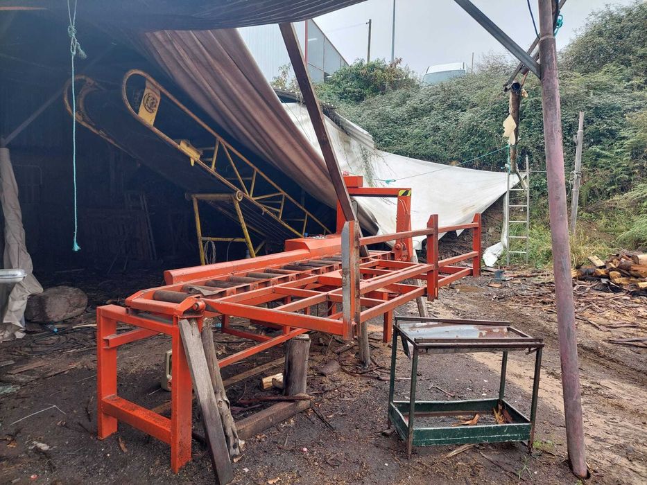 Maquina elevatória automática de cortar lenha