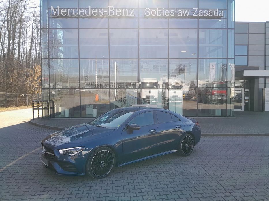 Mercedes-Benz CLA Pierwszy właściciel, Krajowy, Serwisowany w ASO, AMG LINE, Panorama