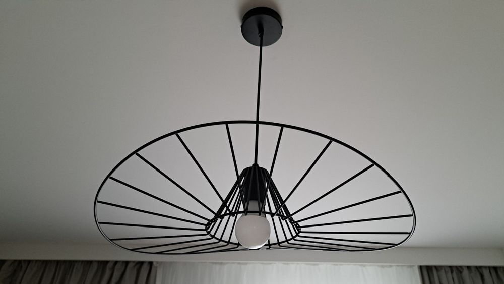 Lampa sufitowa metalowa 50cm
