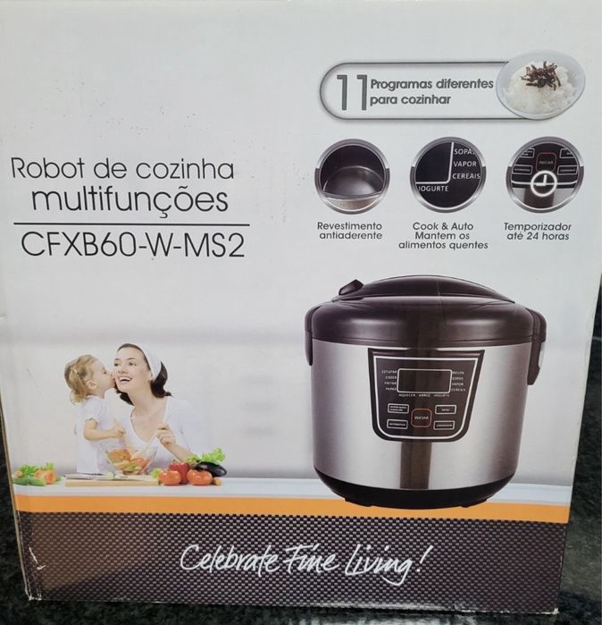 Robot de cozinha, panela eletrica