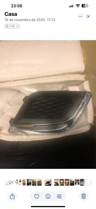 Grelhas de parachoques Volvo XC60 (156)